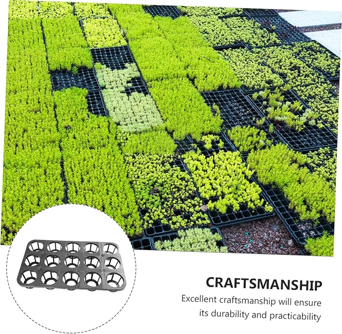 5pcs Plant Germination Tray Plant Growing Trays for Indoor Growth Lightweight and Convenient for Flowers and Vegetables