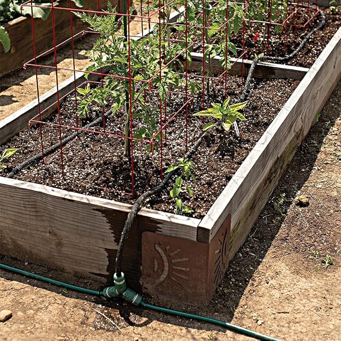A.M. Leonard Simple Soak Garden Row Watering Kit