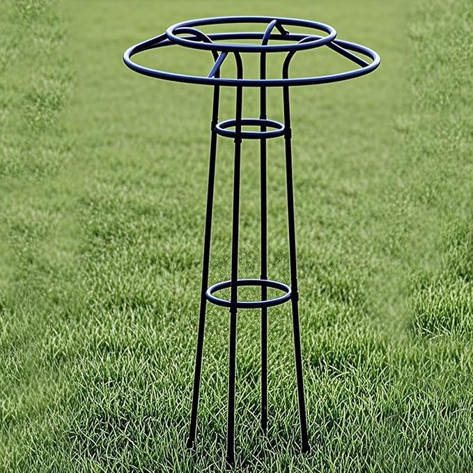 Garden Trellis Spiral Frame Trellis Heavy-Duty Umbrella Trellises Inch Iron &amp Climbing Frame for Vegetables Flowers Adjustable Buckle System for Yard Greenhouse Patio