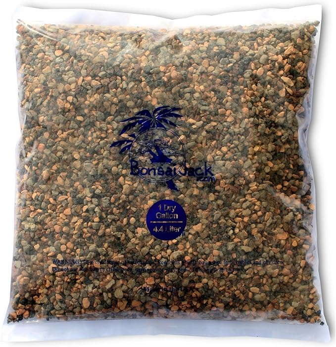 Bonsai Jack Inorganic Bonsai Soil Mix 11011 pH 6.7. 1 Gallon