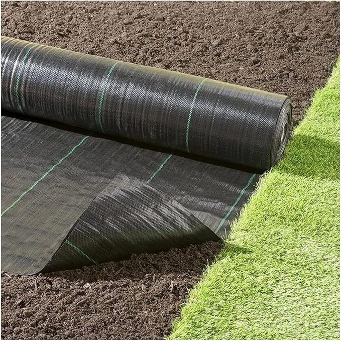 Landscape Fabric 1.2m x 10-200m Heavy Duty Weed Barrier Control Cloth Garden Ground Cover for Weed Block &amp Plant Protection(1.2mx80m/4ftx262ft)