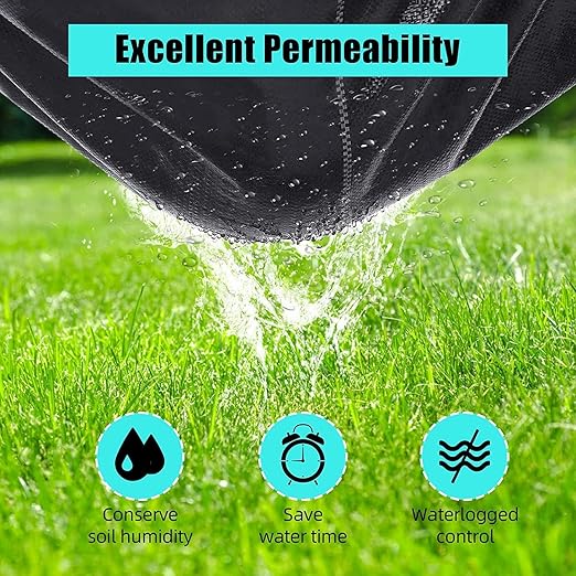 Heavy Duty Weed Barrier Landscape Fabric – 6ft x 300ft Superior 2.4oz Ground Cover Mat Superior Weed Control &amp Erosion Prevention Easy Installation Ideal for Gardening &amp Landscaping (1.