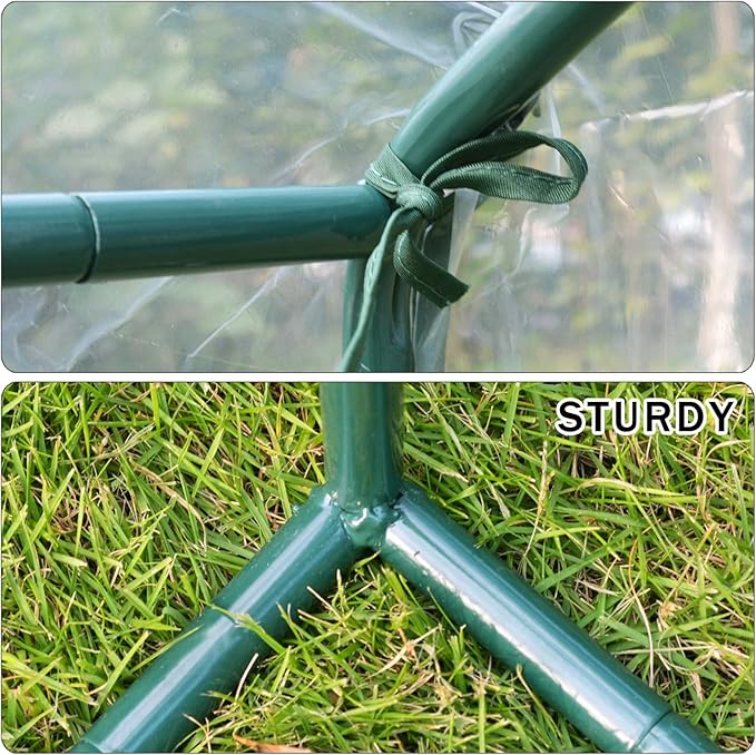 Strong Camel Small Mini Greenhouse Plant Flower Garden Portable Green Hous 5.9' x 3.5' x 5'