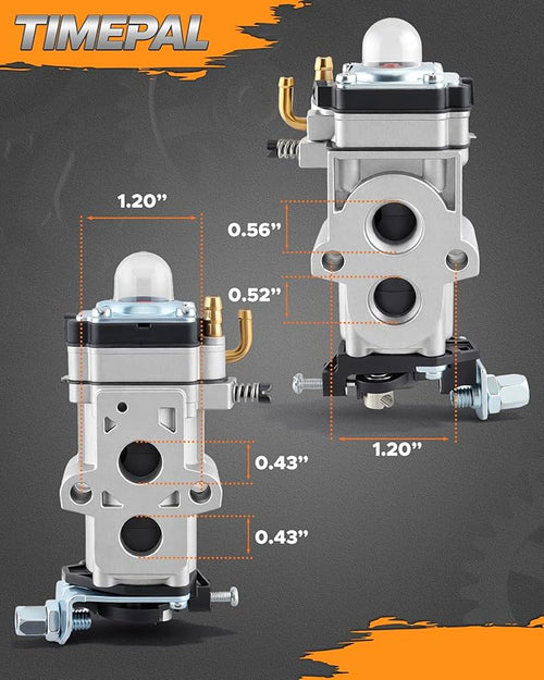 150BT Carburetor for Husqvarna 150BT (Before 2022) 150 BF 350BT 350BF 360BT 560BTS 560BFS Backpack Leaf Blower Replace OEM Part # 502845001 577144601 581155801 with Air Filter Turn Up Kits