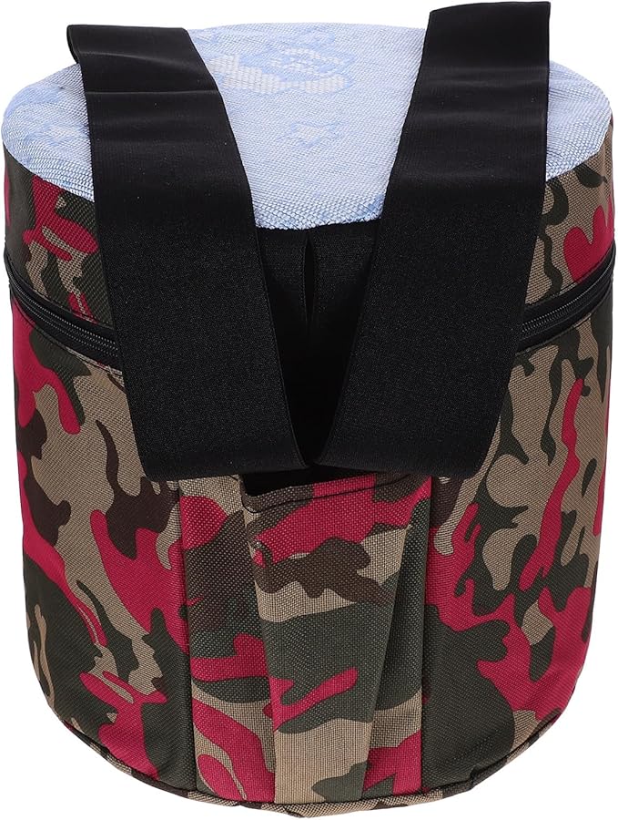 TOYANDONA Portable Gardening Stool with 25cm Height and Carrying Pouch Lightweight Foam Workseat for Farming Camping and Outdoor Gardening Tasks Random Style