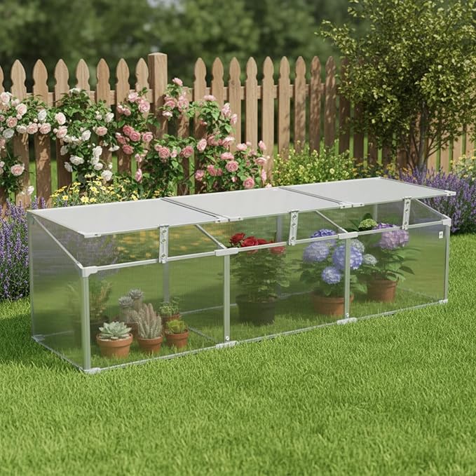 Mini Polycarbonate Greenhouse for Outdoors