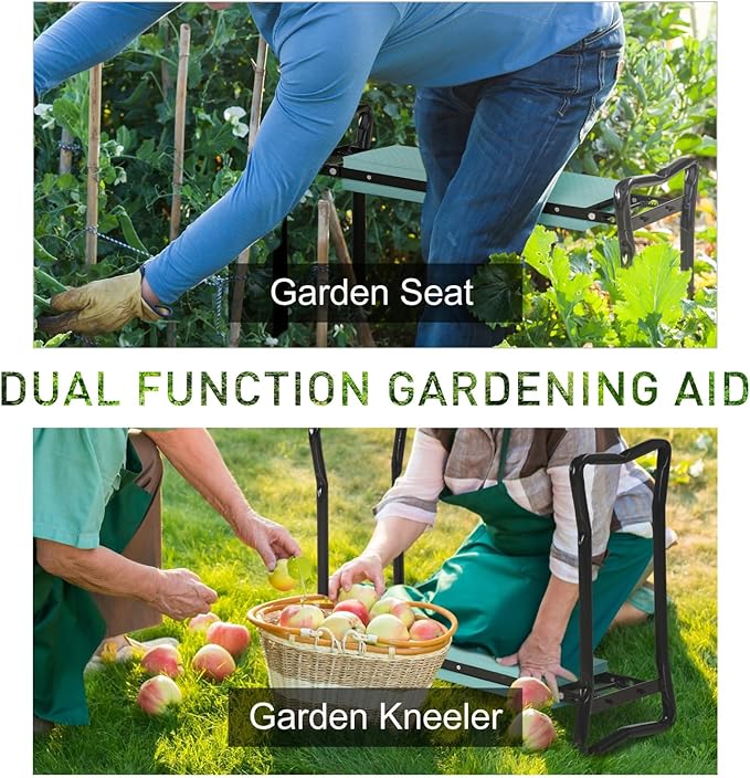 Padded Garden Kneeler &amp Seat Bench