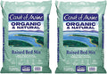 Coast of Maine Castine Blend Organic and Natural Raised Bed Mix 1 cu ft (Pack of 2) RTU for Growing Vegetables Herbs and Flowers