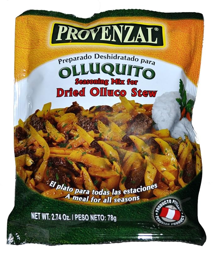 Olluquito Provenzal 3 pack of 2.2 oz each - 3 sobres
