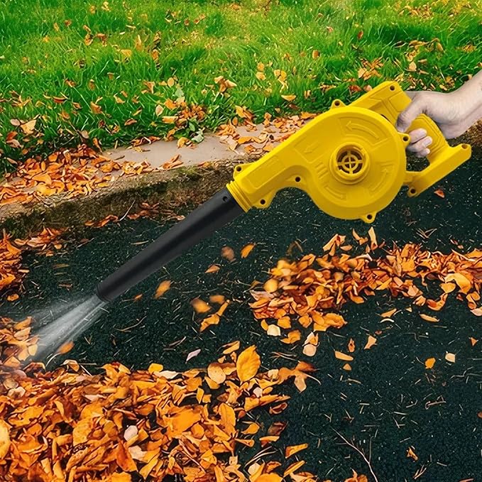 2 in 1 Cordless Air Blower &amp Vacuum Cleaner 20000r/min Computer Dust Collector 21V Leaf Blower