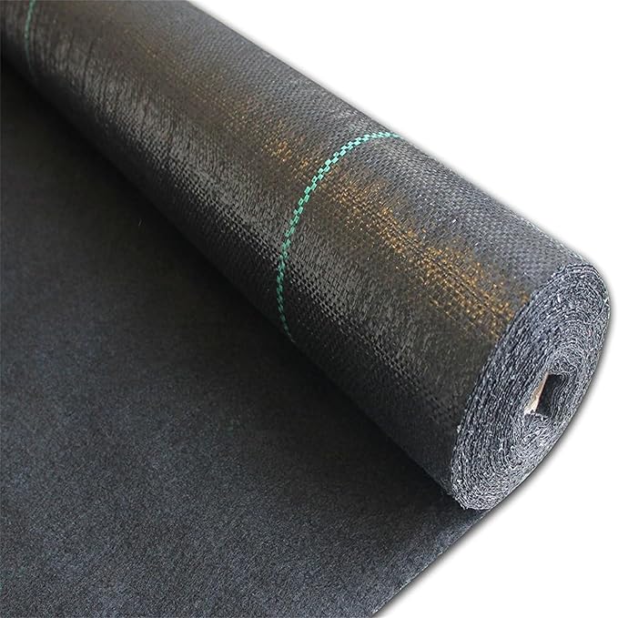 3 x 300FT Weed Barrier Landscape Fabric 3.2 oz Heavy Duty Premium Garden Cover Weed Mat Polyethylene Weed Cloth for Commercial and Home