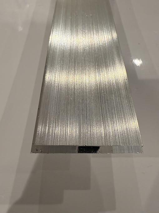 2 Pieces 8mm 6 Feet Long Aluminum h Channel Aluminum h Connector h-Clip Connector Used to Connect Two Pieces 8mm (5/16 inch) Thick Polycarbonate Panels or Any Board Together Silver Color