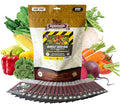 Bug Out Bag Survival Garden Vegetable &amp Herb Seeds - ~12000 Seeds - Collection of 19 Heirloom Seed Varieties for Emergency Seed Vault - Bean Beet Carrot Corn Kale Onion Pepper &amp 12 Mor