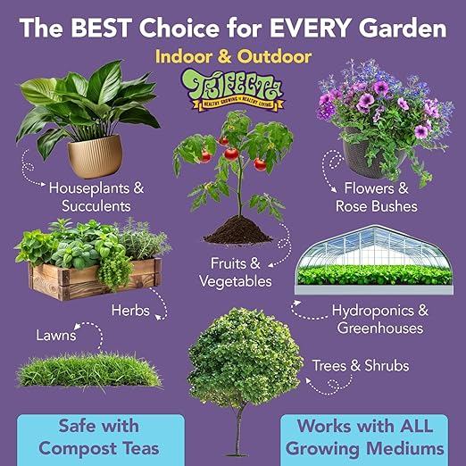 Trifecta Myco Supreme Mycorrhizal Fungi for Soil Plant Root Stimulator Ultra Concentrated Mycorrhizae for Strong Roots &amp Living Soil Tree Rose and Flower Care