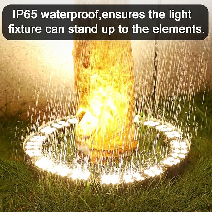Landscape SpotlightsIP65 Waterproof with Transformerfor Palm Tree Planters(1 Sets)