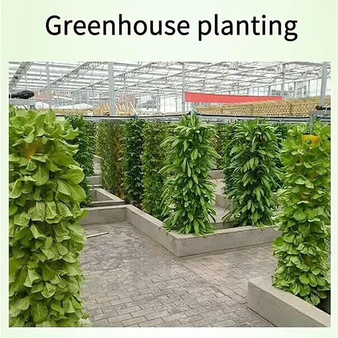 Tower Garden Hydroponics Growing System 15 Floors 45 Holes Aquaponics Grow System Vegetable Plant Tower Gift for Gardening Lover Standard//1pc