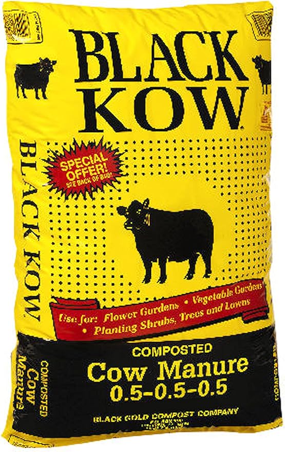 Black Kow Composted Cow Manure 35 lb Bag