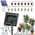 Biling Solar Drip Irrigation System 3W Drip Irrigation Kit Digital Programmable Smart Watering for 15 Potted Plants Outdoor Indoor Garden