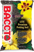 Michigan Peat 1440 Baccto Lite Premium Potting Soil for Indoor Outdoor Gardening Seed Starting Propagation and More 40 Quart Bag 50 Pack