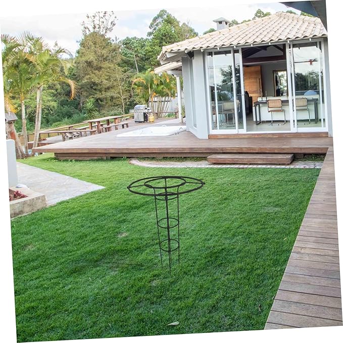 Multi Functional Plant Support Frame Umbrella Shaped Trellis for Climbing Plants Durable Vine Support for Roses Vines Easy Assembly Garden Decoration