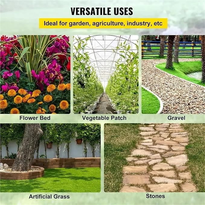 Weed Barrier Fabric Heavy Duty for Garden Weed Barrier Fabric 5.8 OZ 4FT X 100FT Block Control Landscape Woven Geotextile