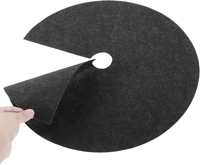 30 Pcs Ground Cover Landscape Fabric Heavy Duty Weed Barrier Fabric Non Woven Degradable Gardening Weeding Cloth Cover for Garden Ground