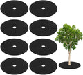 Home and Garden Parts 8 Pack Tree Cover Ring 28.3 Inch Tree Protector Apply to Weed Fabric Black #CN/251024/11952