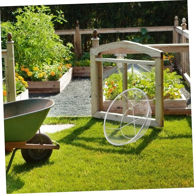Rice Washing Sieve Strainer Fine Mesh Sifting Basket for Soil Sand and Grains Diameter Hole Durable Garden Tool for Efficient Screening and Sifting