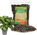 Gardenera Premium Dumb Cane Potting Soil Mix - Ideal Blend for Growing Robust and Healthy Dumb Cane Plants - 4 Quart