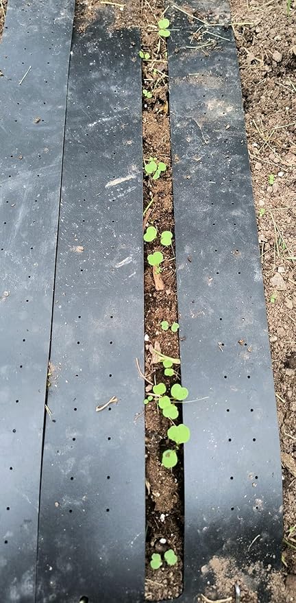 Plant Slip Row Reusable pre-Cut Weed Blocking Sheets - Pack of 10