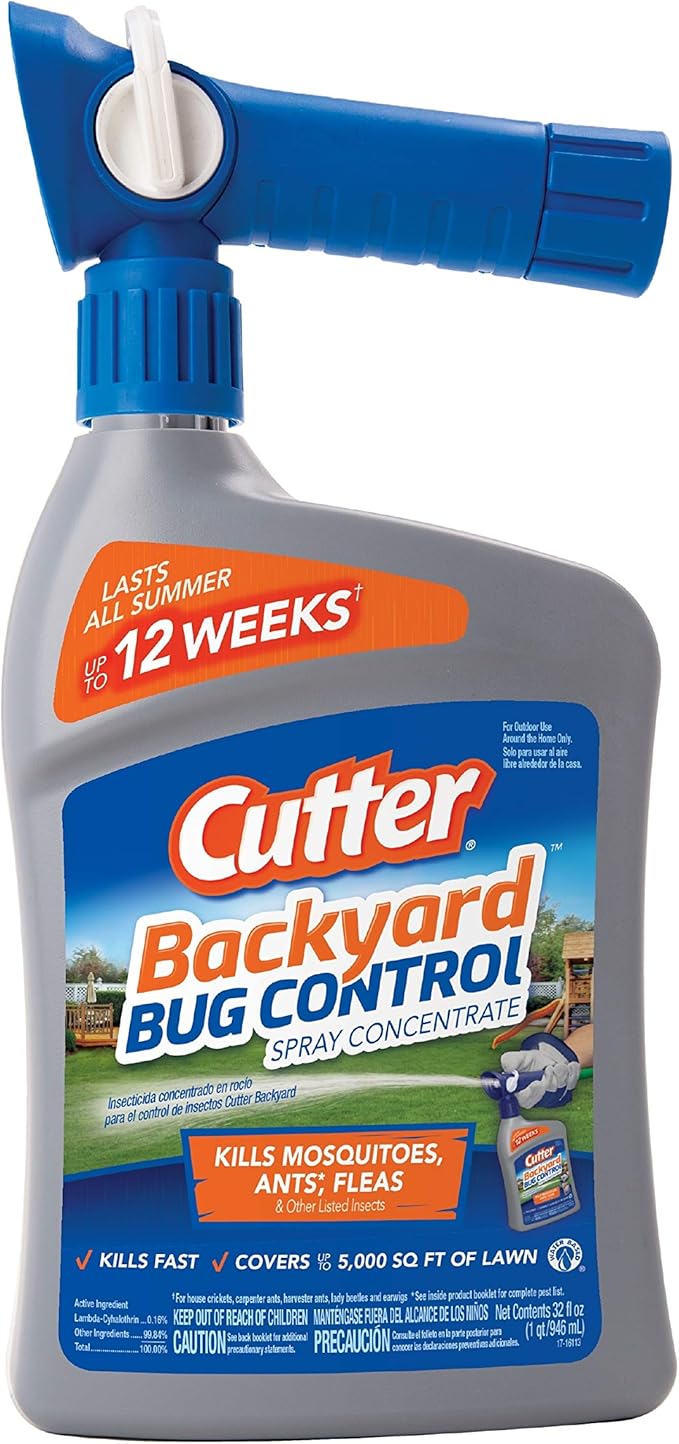 Cutter Outdoor Bug Control Pack Complete Backyard Bug Solution Value Pack
