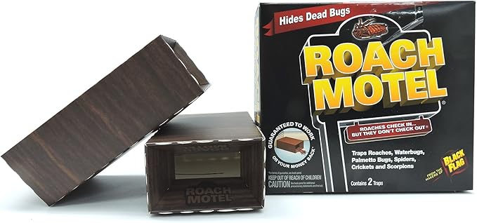 Black Flag TAT Roach Motel Traps 2-count Packages (Pack of 6)