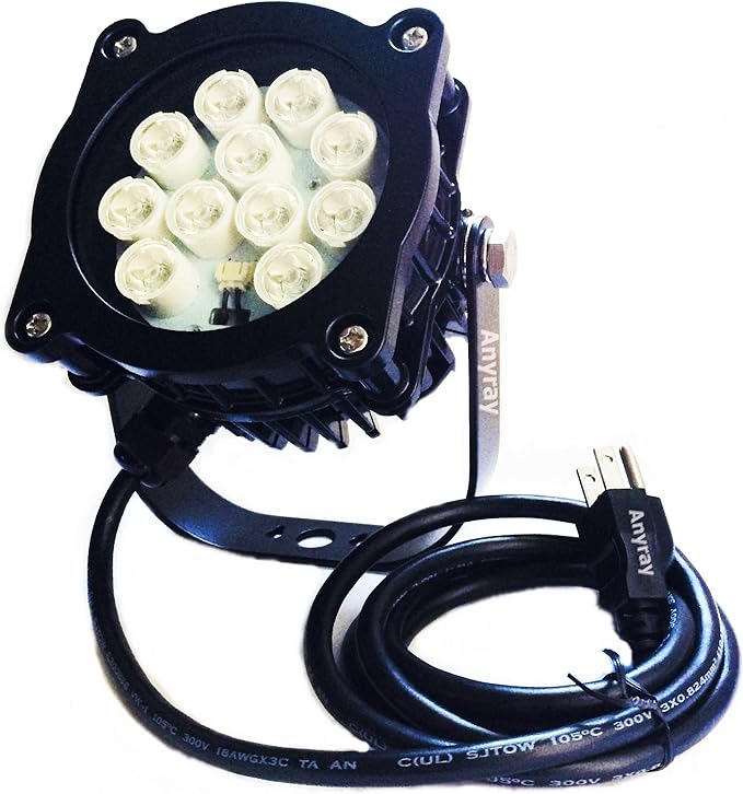 Anyray LED Landscape Light 16 Watt Narrow Spot 15° Beam Bright White Only 16W