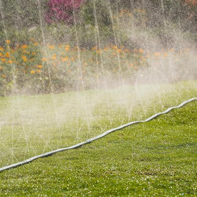 Sprinkler Soaker Hose 75ft for Garden Lawn Watering Pipe with Holes High-Efficiency Water-Saving Garden Irrigation System Drip Hose Sprinkler