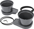 PLANT IT 01-075-080 Kit-15L Plantit Gogro Automatic Watering System 2 Expansion Kit 15L Pots Black