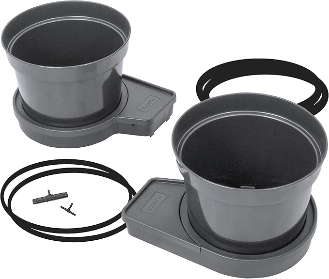 PLANT IT 01-075-080 Kit-15L Plantit Gogro Automatic Watering System 2 Expansion Kit 15L Pots Black