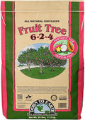 Down To Earth All Natural Fertilizers Organic Fruit Tree - Plant Food for Apples Pears Plums and Tropical Fruit Trees 6-2-4 25 lb