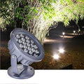 LED Beam Spotlight - Outdoor Tree Floodlights IP66 Waterproof Patio LED Spotlight 100-240V Rotatable Round Garden Landscape Light for Lawn Hotel Patio Tree Lighting(Blue48W)