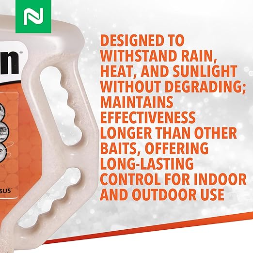 Nisus Niban Granular Bait Weather-Resistant Boric Acid Formula Ants Roaches Crickets Slugs &amp Snails Indoor/Outdoor Use 4 lbs