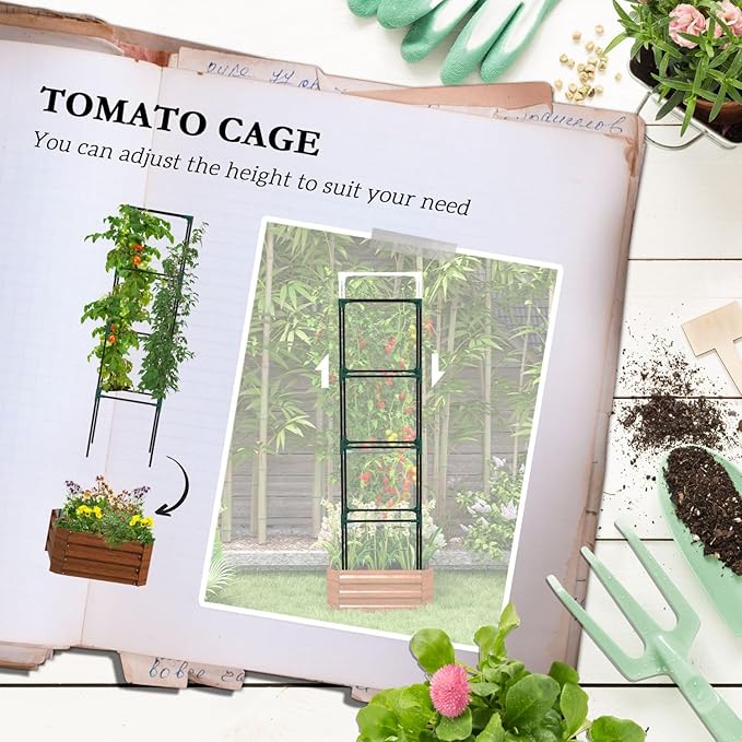 Galvanized Steel Raised Garden Bed - 24X24