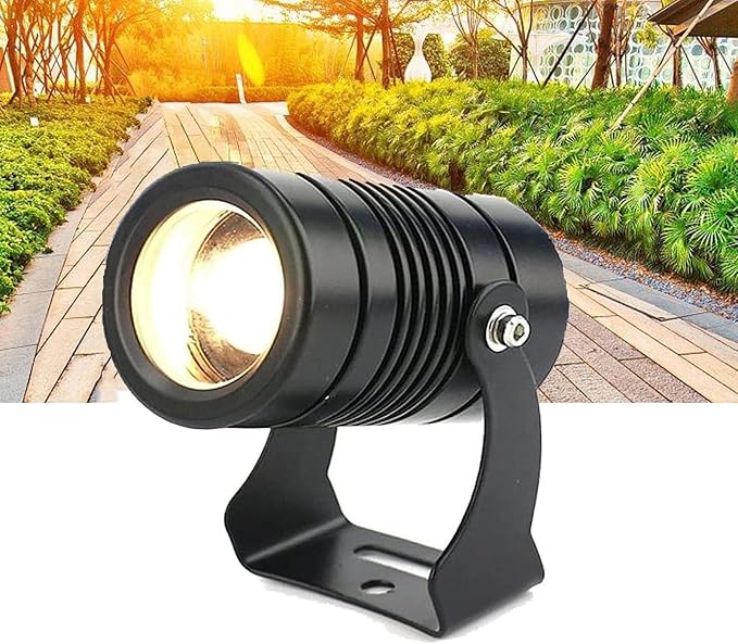 Led Beam Light - Rotation Spotlight IP67 Waterproof Ground LED Landscape Lamp Wall Washer LED Spotlights Long Throw Narrow Beam(Red5w(ac85-265))