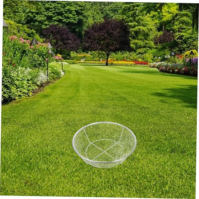 Soil Compost Sifter High Efficiency Filtration Mesh Sieve Versatile for Gardening Soil Collector No Burrs