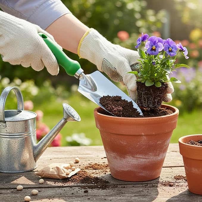 11 Piece Garden Tool Set with Gloves Bag Gardening Tools Kit for Women Men