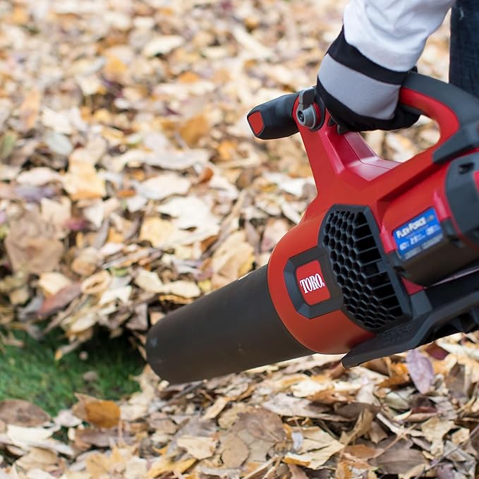 Toro Flex Force 60-Volt Max Brushless and Cordless Leaf Blower with 2.0-Ah Battery and Charger
