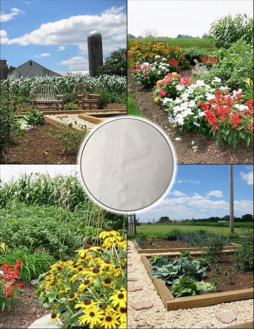 Aragonite 20 Pounds – Natural Calcium Carbonate Fertilizer for Gardens to Enhanced Soil Health pH Balance and Plant Growth – Lancaster Agriculture Products