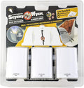 Flying Insect Trap Night Light LED Bug Catcher (Multi-Pack) - Plug in Bug Catcher Captures Houseflies Fruit Flies and Gnats - Adhesive Inserts Included