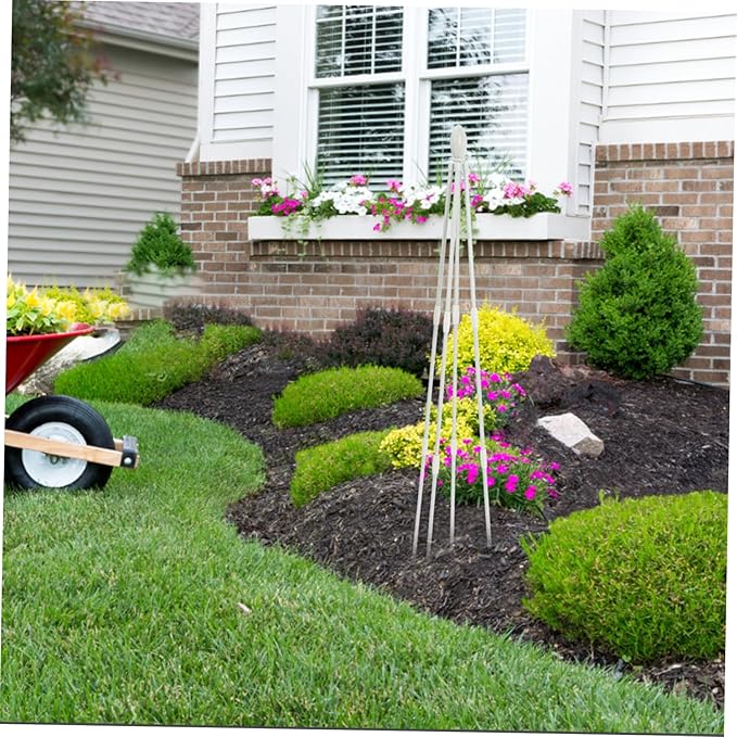 Garden Trellis for Climbing Plants White Plant Support Stand and Easy to Use for Outdoor Gardens and Patios for Wisteria Tomatoes and More