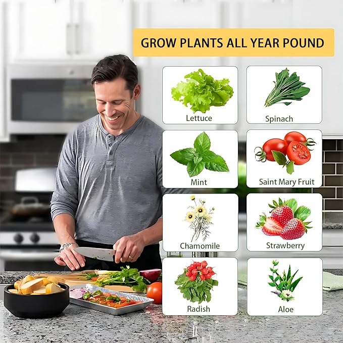 Indoor Hydroponic Garden TowerHydroponic Germination Kit Gardening Loverwith Pumpwith Seedling Tray Planting Cottonfor BalconiesCourtyards. Green-5layers