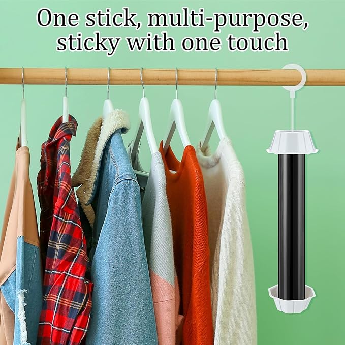 Qualirey Fly Traps for Indoor Outdoor Hanging Fruit Fly Stick Trap Sticky Mosquito for Home Insect 10 x 2.5 Inches(Black8 Pcs)