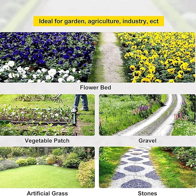 Weed Barrier Landscape FabricWoven Weed Control Fabric Geotextile Fabric for Underlayment Garden Lawn FabricWeed Block Control Gardening Mat Fabrics Ground Cover (Size : 1.5x150m/5x392ft)